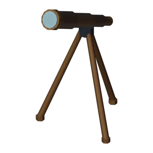 Telescope stand, 3D model