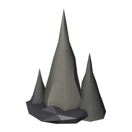 석순, 3D 모델