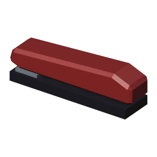 Stapler, 3D model