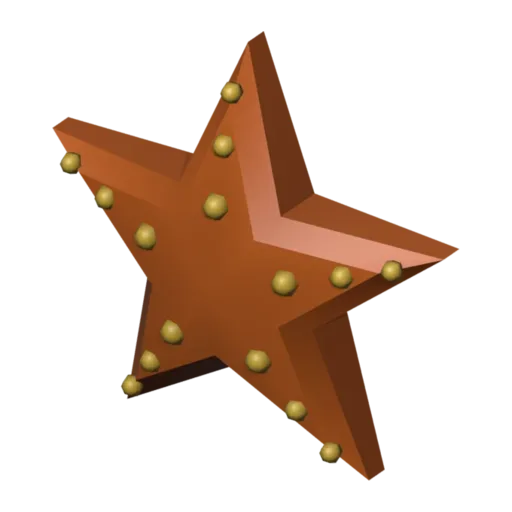 Starfish, 3D model