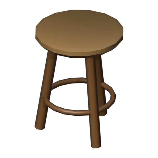 Stool, 3D model