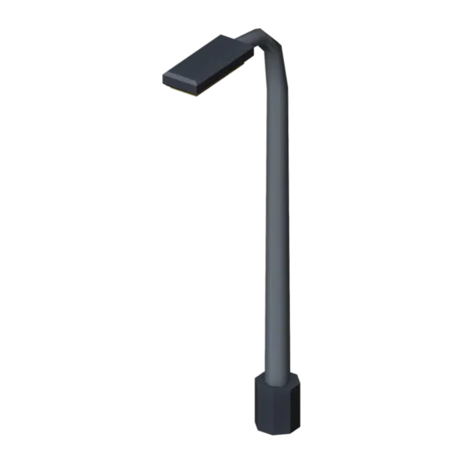 Street light, 3D model