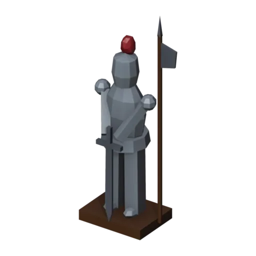 Suit of armour, 3D model
