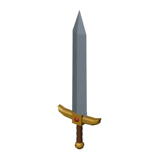 Sword, 3D model