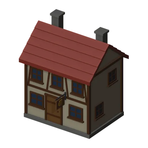 Tavern, 3D model