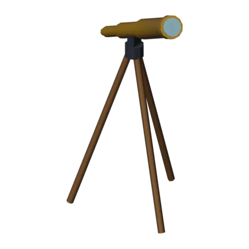Telescope, 3D model