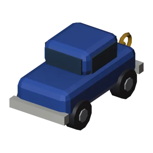 Spielzeugauto, 3D-Modell