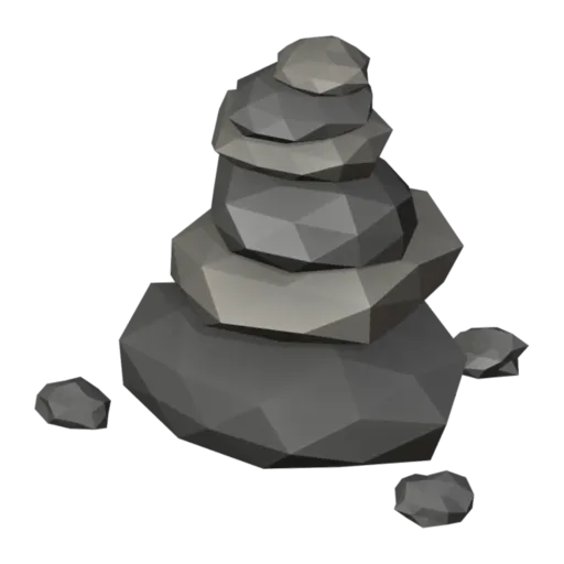 Trail marker, 3D model