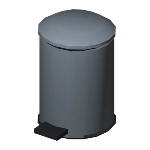 Kitchen bin, 3D model