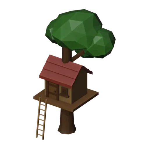 Treehouse, 3D model