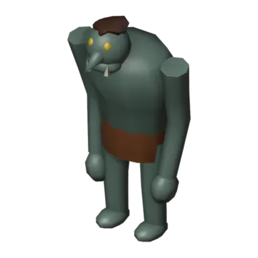 Troll, 3D model
