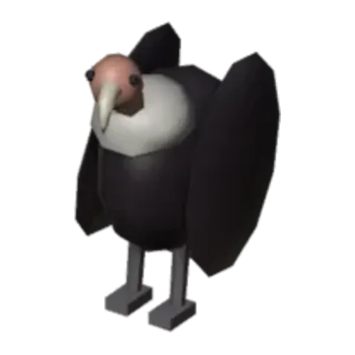 Vulture, 3D model