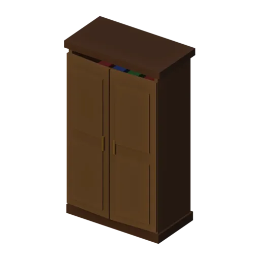 Платяной шкаф: 3D-модель