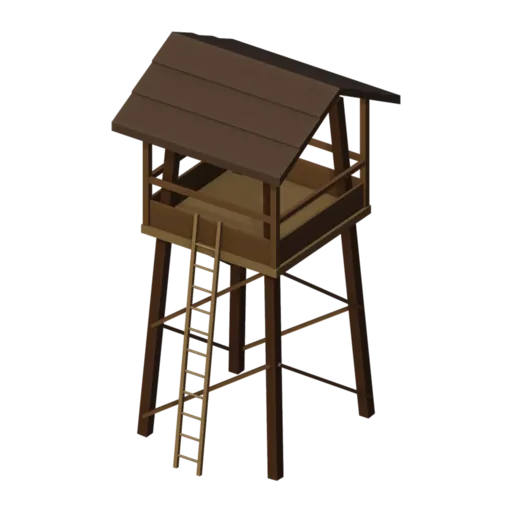 Watchtower, 3D model