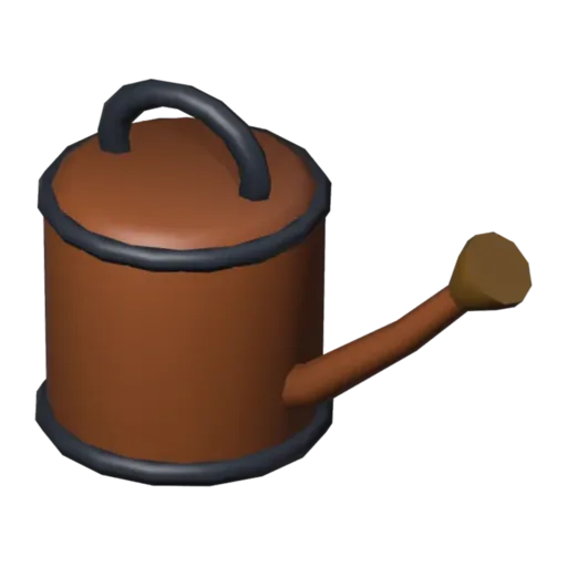 Watering can, 3D model
