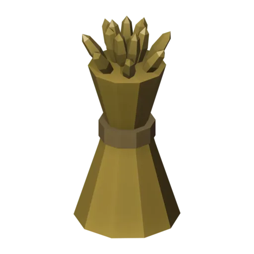 Wheat sheaf, 3D model