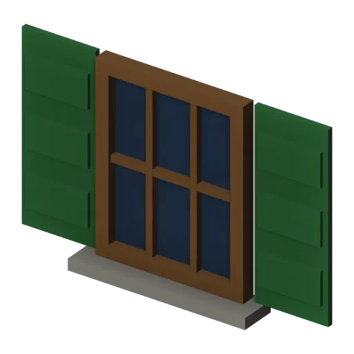 Window, 3D model