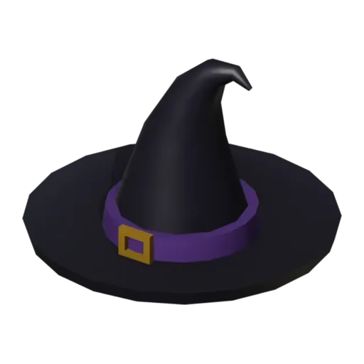 Witch hat, 3D model