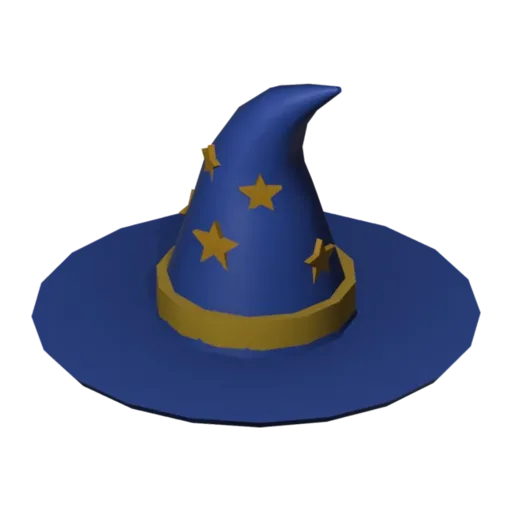 Chapeau de mage, modèle 3D