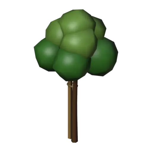 Sapling, 3D model