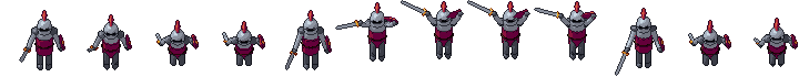 Anticipation and follow-through: a knight's jump with a Timing node: the sheet this sample project renders